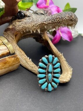 Juliana Williams Navajo Sterling ring size 9